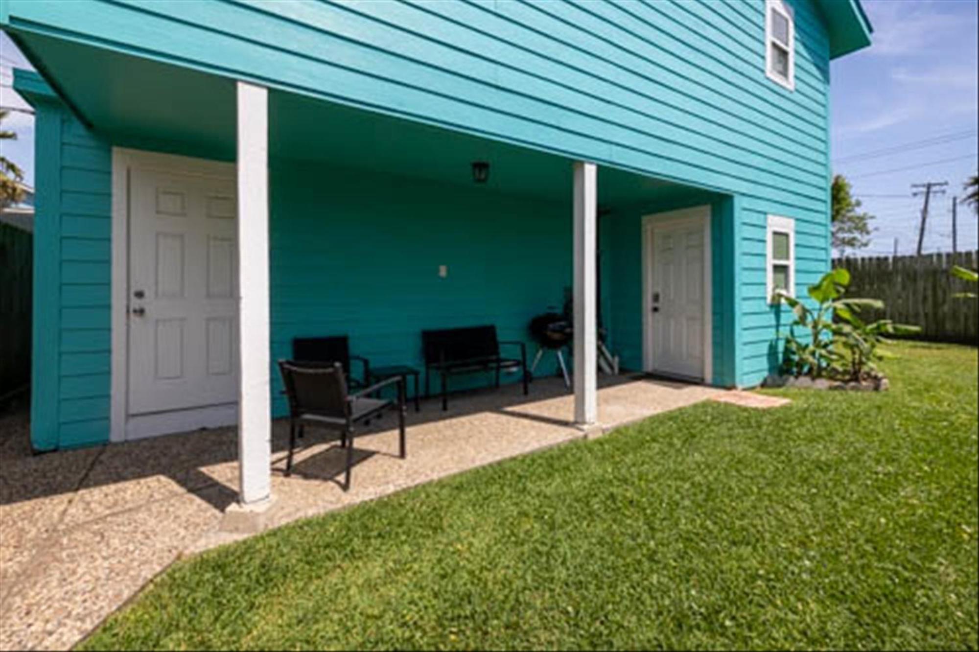 Nr Beach Pier Oasis Game Tables Yard Bbq Galveston Exterior foto